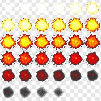 Explosion Sprite Png Free Images Transparent Background Free Download ...