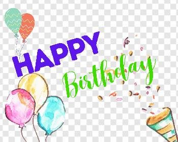 Happy Birthday Png Image Transparent Background Free Download - PNG App