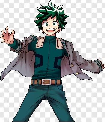 Deku Png Image High Quality Transparent Background Free Download - PNG App