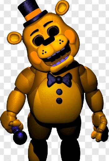 Golden Freddy Free Download Png Hd Transparent Background Free Download ...