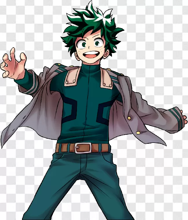 Deku Png Image High Quality Transparent Background Free Download - Png App