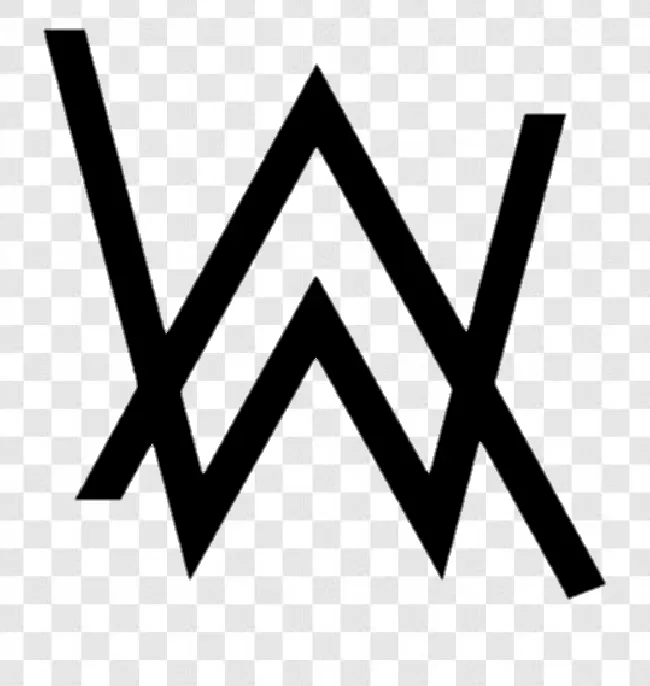 Black Alan Walker Png Logo Full Hd Free Download